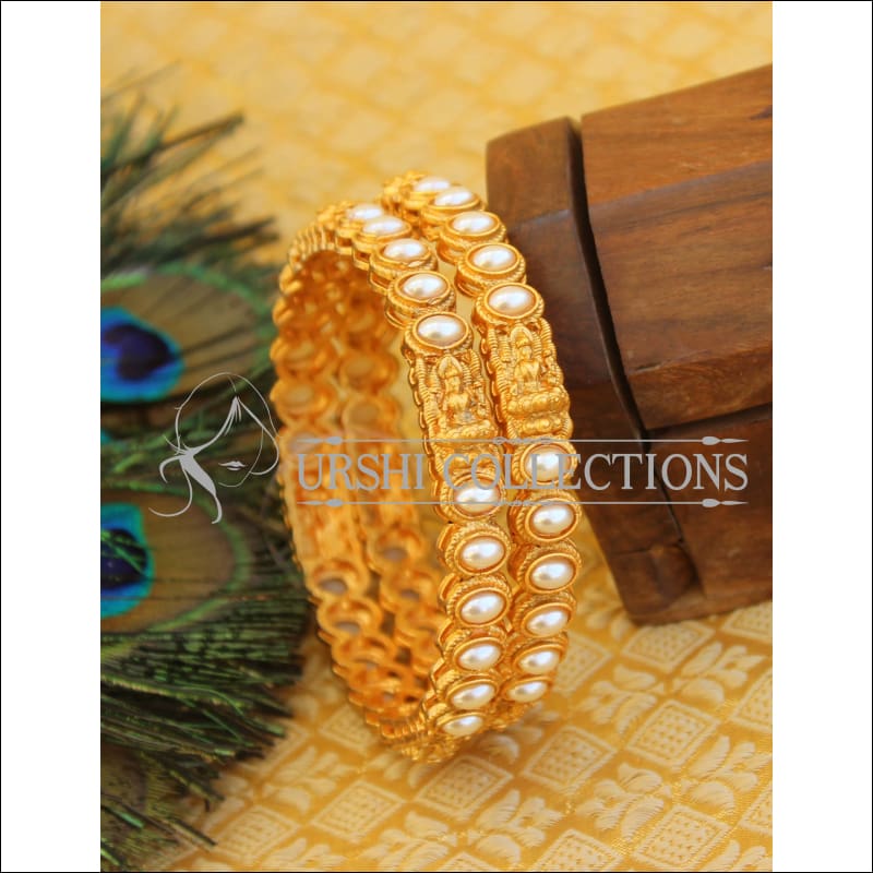 Matte finish Temple earrings M691 - 2.4 - Bangles