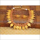 Matte finish temple necklace M677 - multi - Necklace Set