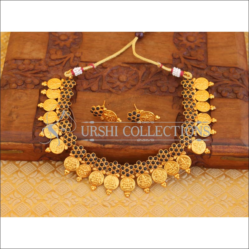 Matte finish temple necklace M677 - Necklace Set