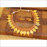 Matte finish temple necklace M677 - Necklace Set