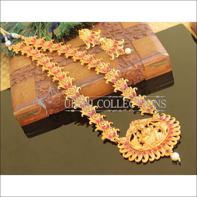 Matte finish Temple necklace set M734 - Necklace Set