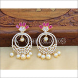 Beautiful Designer CZ earrings Set UC-NEW527 - Ruby - Earrings