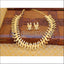BEAUTIFUL DESIGNER GOLD PLATED NECKLACE SET UTV757