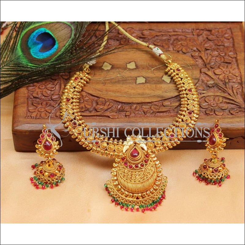 Beautiful Geru Polish Necklace Set UC-NEW1265 - Multi - Necklace Set