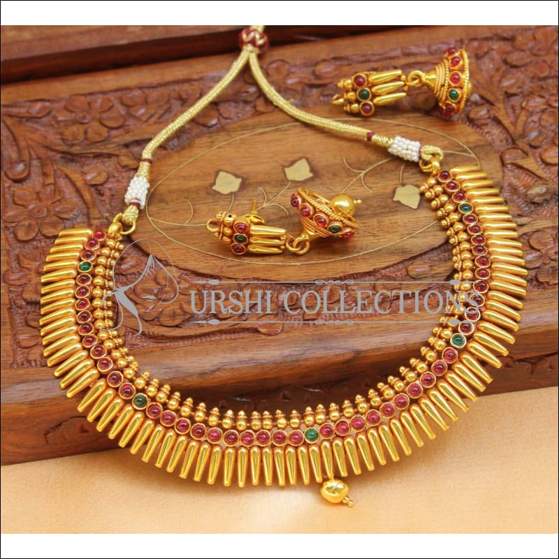 Beautiful Geru Polish Necklace Set UC-NEW2297 - Multy - Necklace Set