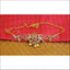 BEAUTIFUL GOLD PLATED CZ ARMLET M39