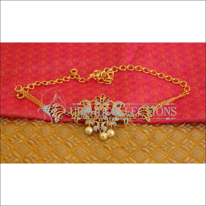 BEAUTIFUL GOLD PLATED CZ ARMLET M39 - BAJU BAND