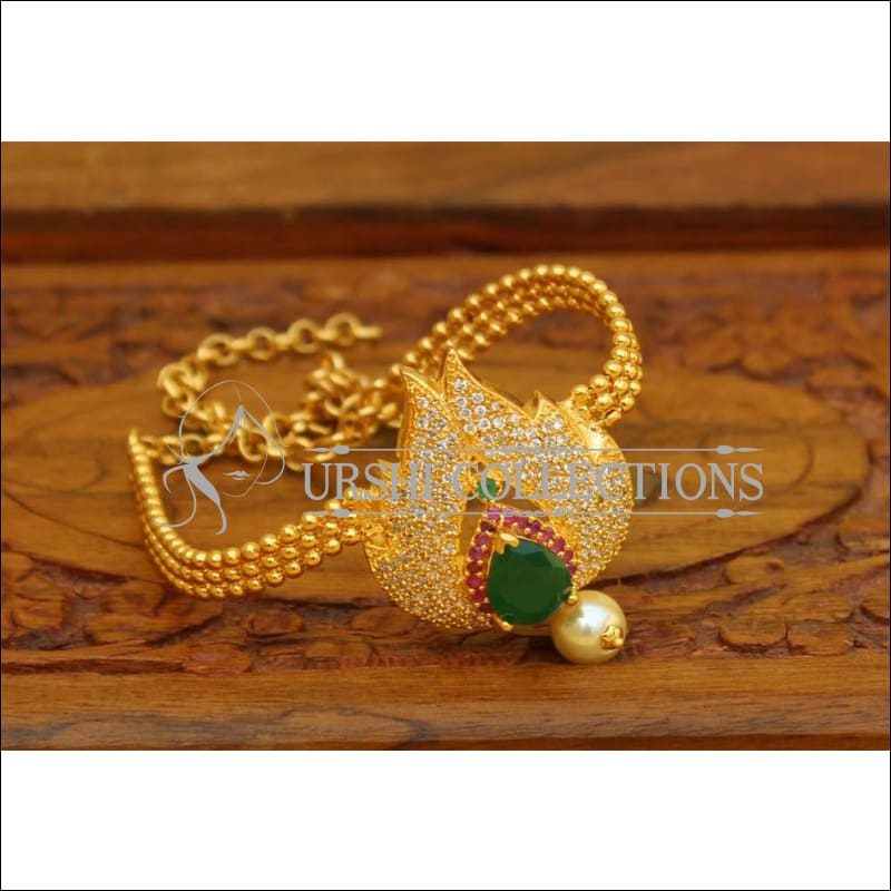 Beautiful Gold Plated CZ Bajuband UC-NEW964 - Multi - BAJUBAND