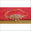 BEAUTIFUL GOLD PLATED CZ PEACOCK ARMLET M33