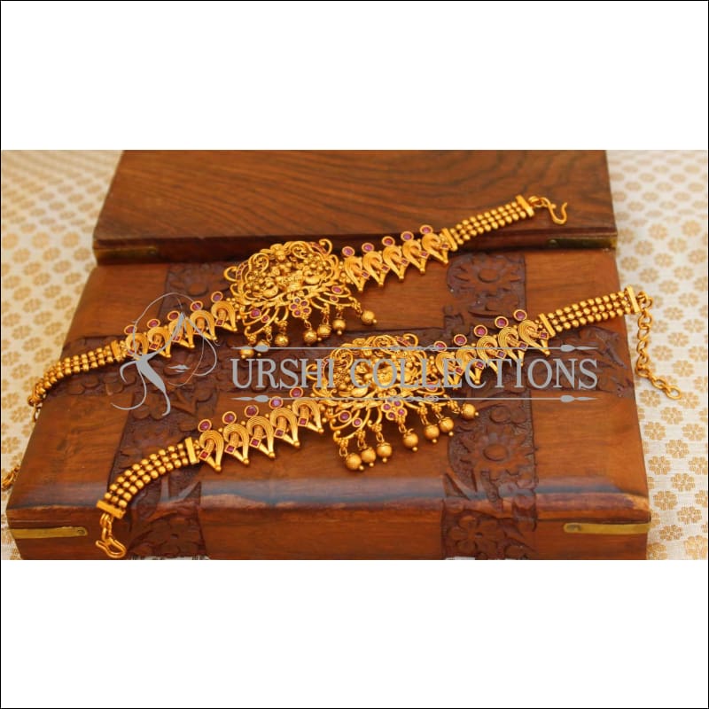 Beautiful Matte Finish Bajuband UC-NEW975 - Ruby - BAJUBAND