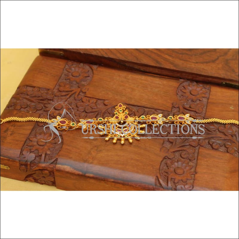 BEAUTIFUL MATTE FINISH PEACOCK DESIGNER ARMLET UC-NEW2895 - BAJUBAND