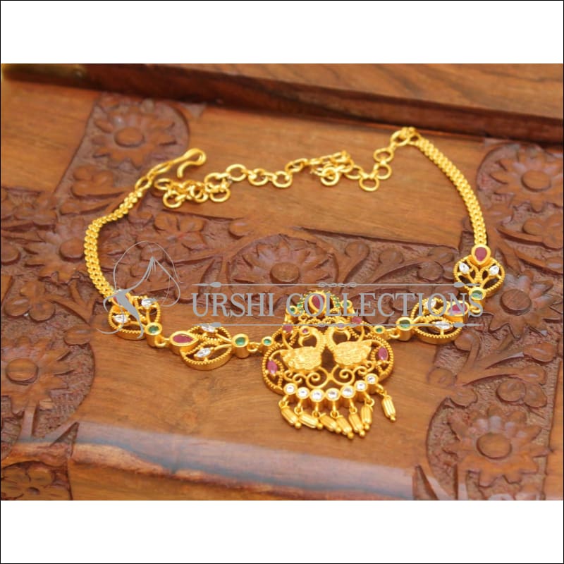 BEAUTIFUL MATTE FINISH PEACOCK DESIGNER ARMLET UC-NEW2896 - BAJUBAND