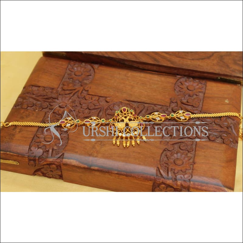 BEAUTIFUL MATTE FINISH PEACOCK DESIGNER ARMLET UC-NEW2896 - BAJUBAND