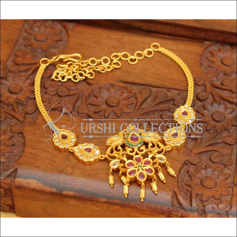 BEAUTIFUL MATTE FINISH PEACOCK DESIGNER ARMLET UC-NEW2897 - BAJUBAND