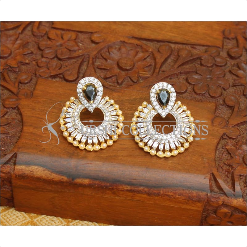 CZ DESIGNER EARRINGS UTV231 - Earrings