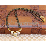 Designer Black Beads CZ Necklace Set UC-NEW1954 - Multi - Mangalsutra