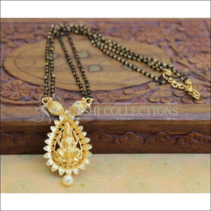 Designer Black Beads Necklace Set UC-NEW775 - Mangalsutra