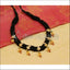 Designer Black Thread Necklace Set UC-NEW994