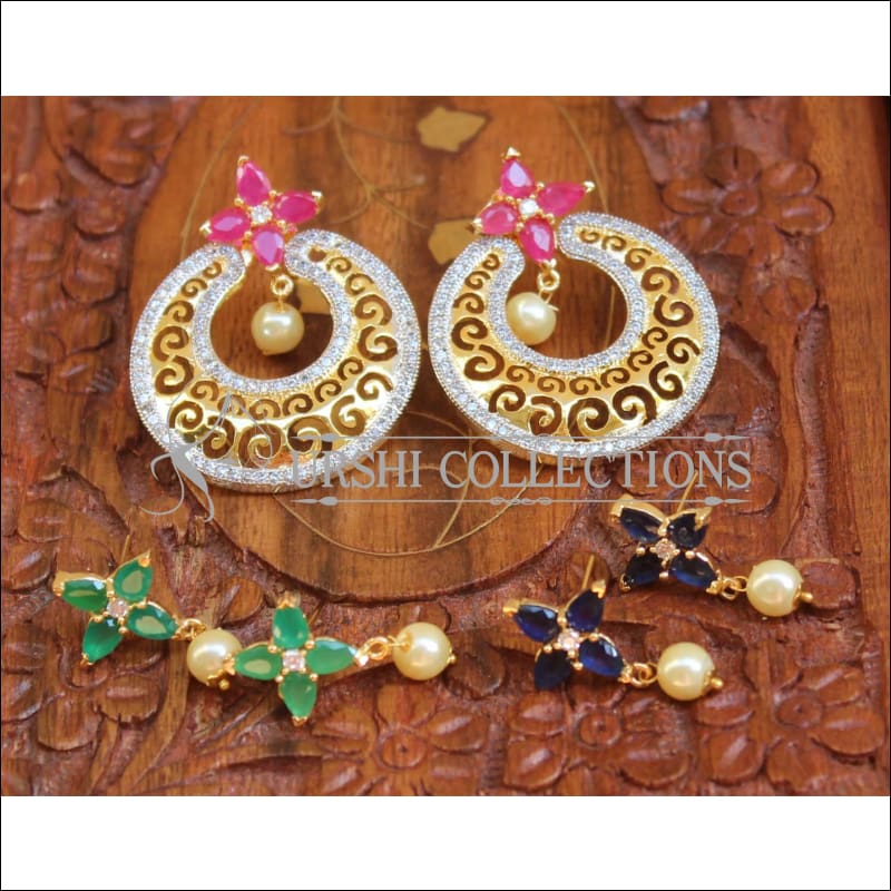 Designer CZ Earrings Set UC-NEW 543 - Earrings