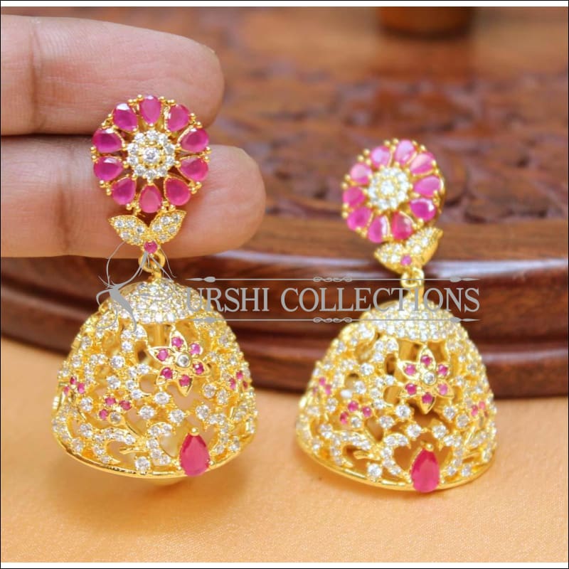 Designer CZ Earrings Set UC-NEW2255 - Earrings