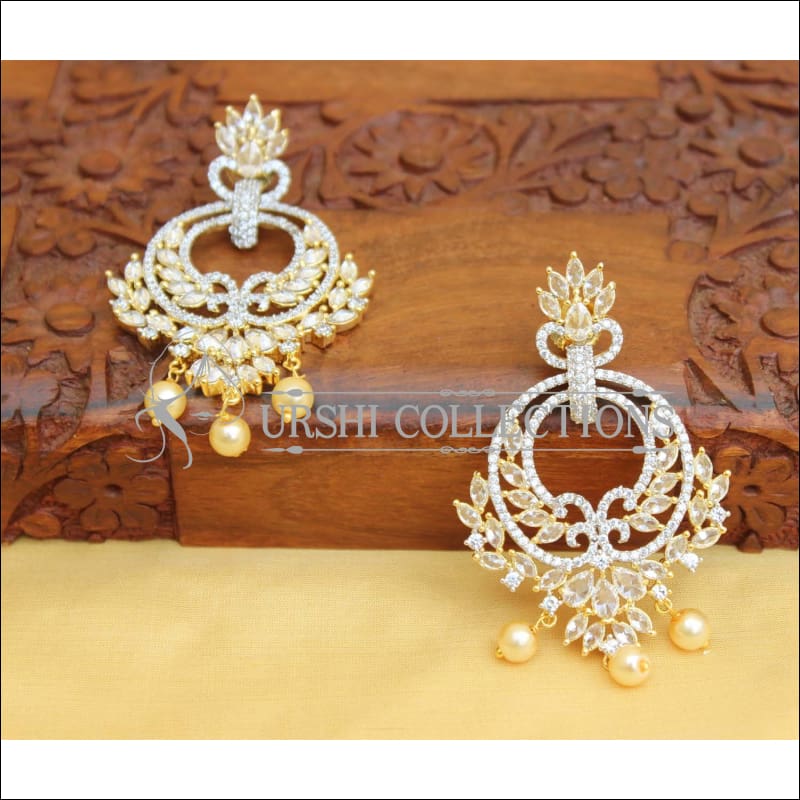 DESIGNER CZ EARRINGS UC-NEW2892 - Earrings