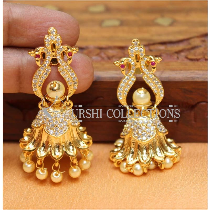 Designer CZ Earrings UC-NEW457 - Earrings