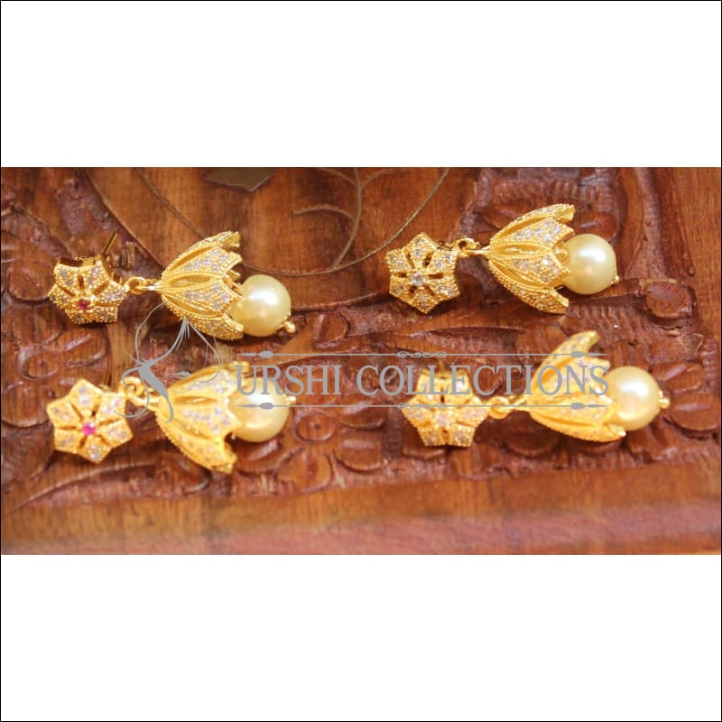 Designer CZ Earrings UC-NEW491 - Earrings