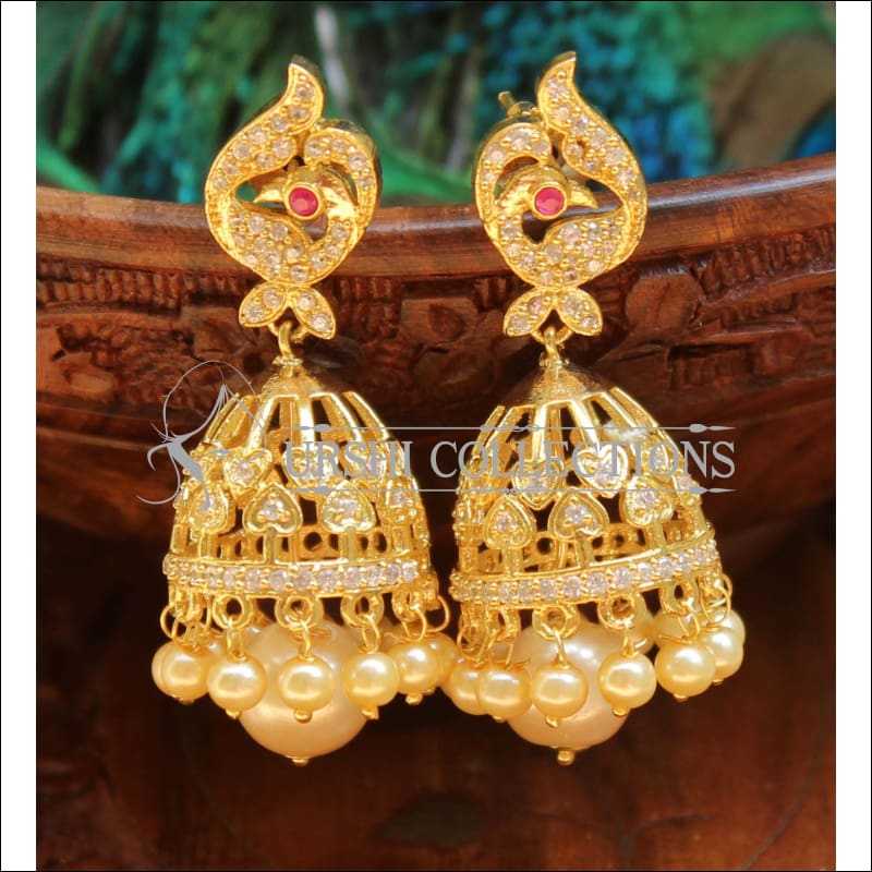 Designer CZ Earrings UC-NEW496 - Earrings