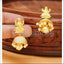 Designer CZ Lakshmi Earrings Set UC-NEW2267