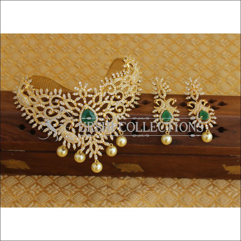 Designer CZ Necklace set M339 - Necklace Set