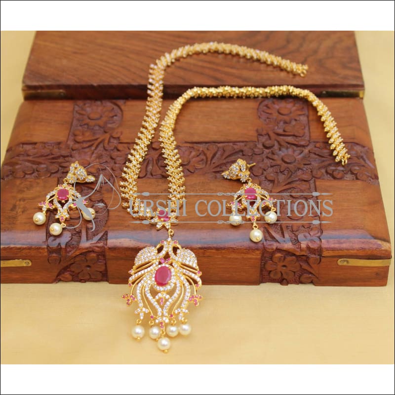 DESIGNER CZ NECKLACE SET UC- NEW3103 - Necklace Set