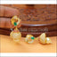 Designer CZ Peacock Earrings Set UC-NEW2228