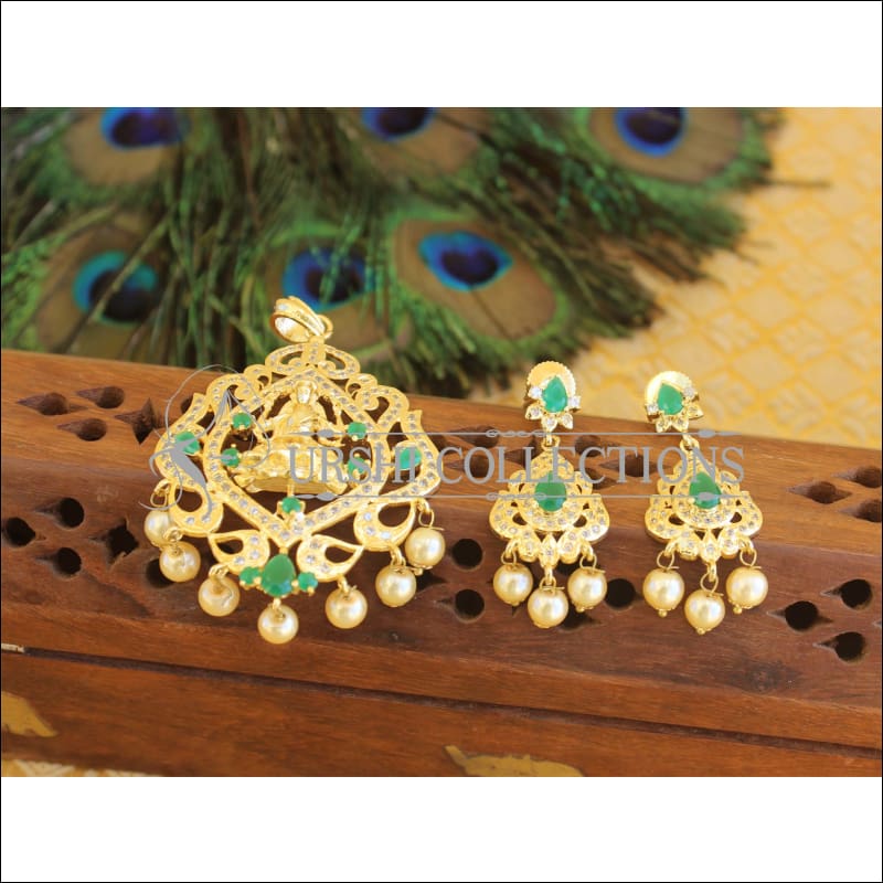 Designer CZ Pendant set M546 - Pendant Set