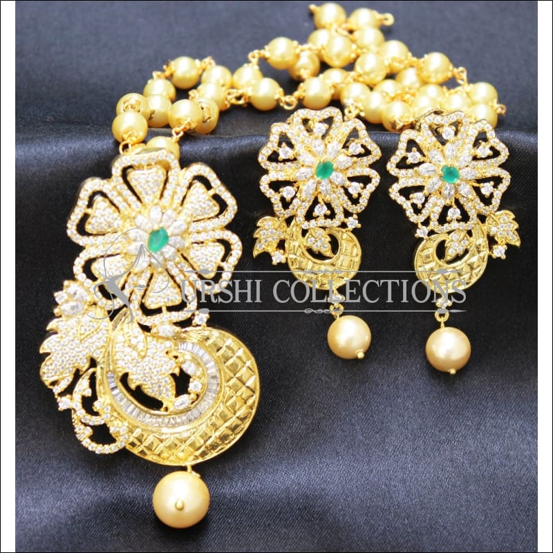Designer CZ Pendant Set UC-NEW1831 - Pendant Set