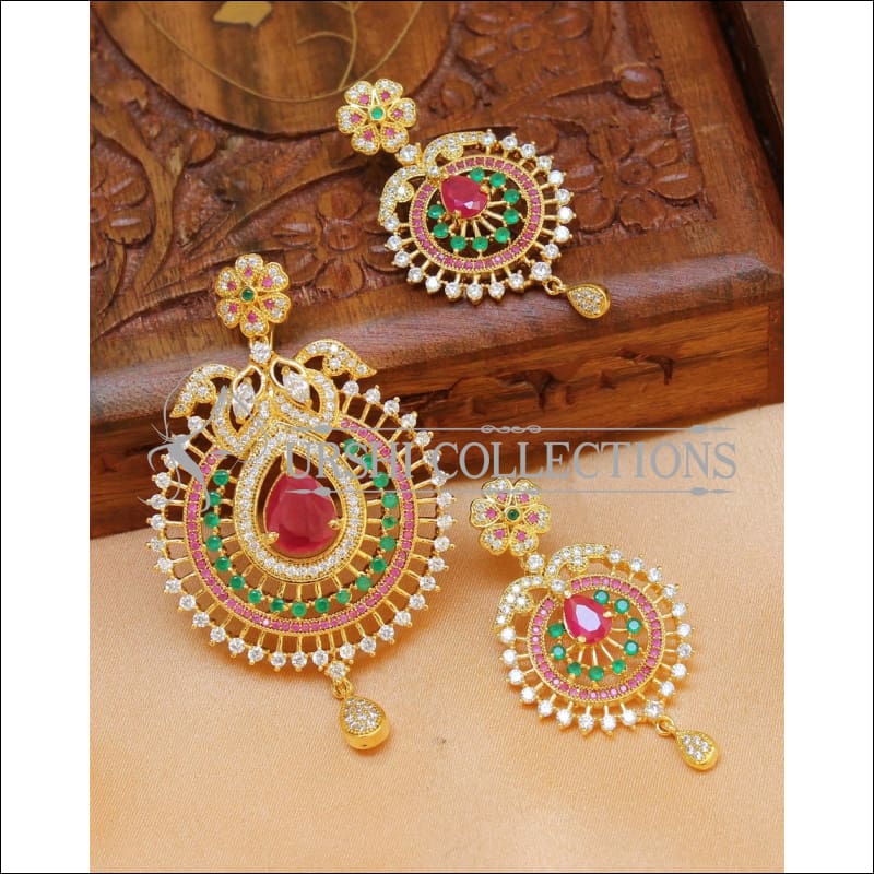 Designer CZ Pendant Set UC-NEW1848 - Pendant Set