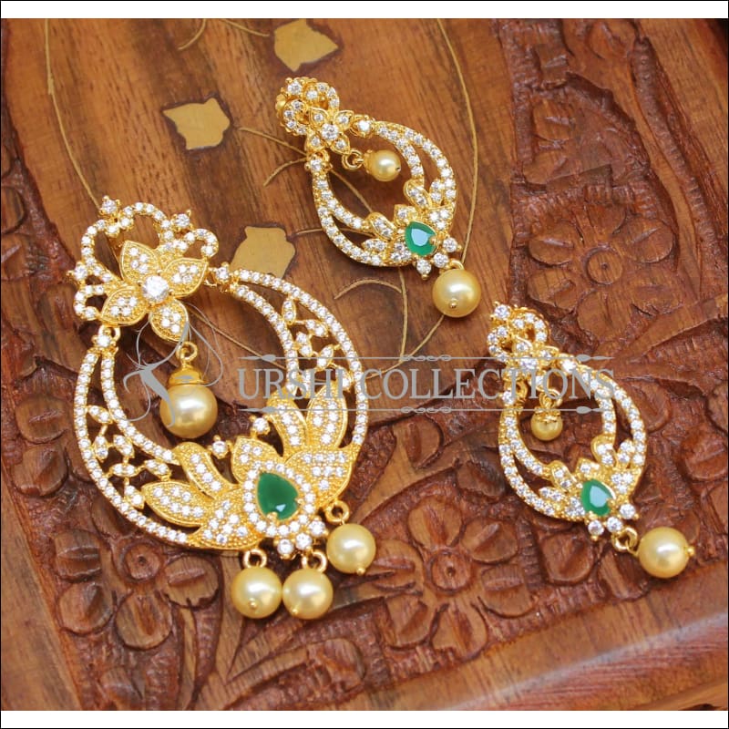 Designer CZ Pendant Set UC-NEW1850 - Pendant Set