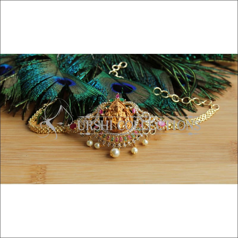 DESIGNER CZ TEMPLE ARMLET UTV481 - BAJUBAND