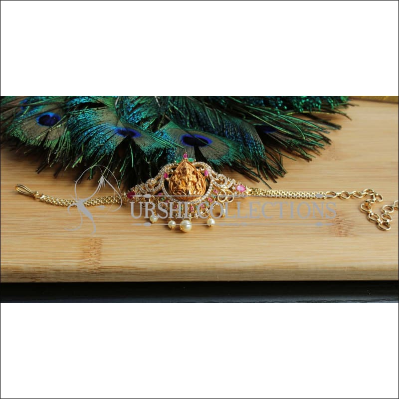 DESIGNER CZ TEMPLE ARMLET UTV481 - BAJUBAND