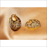 Designer Gold Plated CZ Earrings Set UC-NEW2272 - Earrings