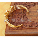 Designer Gold Plated CZ Kada UC-NEW1572 - Bracelets