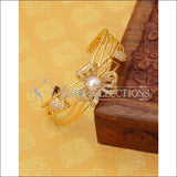 Designer Gold Plated CZ Kada UC-NEW1573 - Bracelets