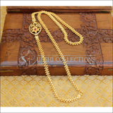 DESIGNER GOLD PLATED CZ MOPPU CHAIN UTV831 - Moppu chain