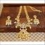 Designer Gold Plated CZ Necklace Set UC-NEW103