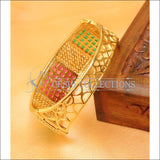 Designer Gold Plated CZ Openable Kada UC-NEW1586 - Bracelets