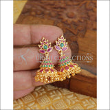 Designer Gold plated earrings M291 - Earrings