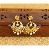 Designer gold plated earrings M351 - MULTY - EARRINGS
