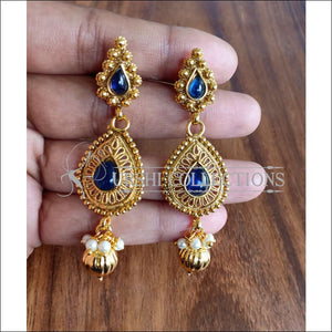 DESIGNER GOLD PLATED EARRINGS UTV1165 - Earrings