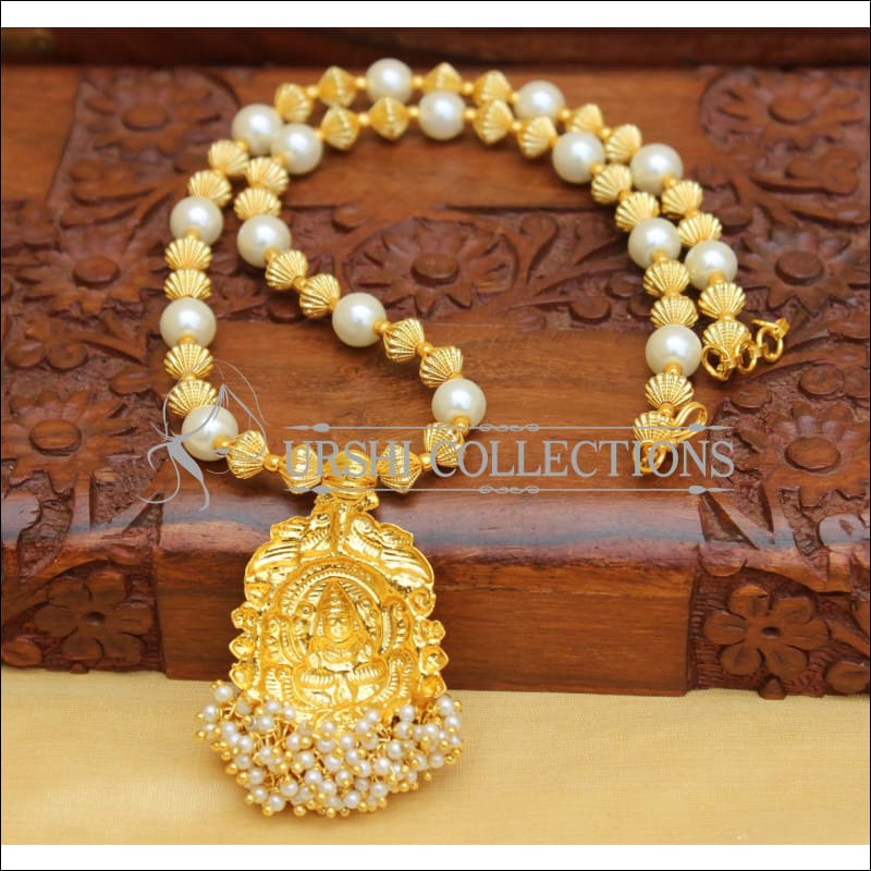 DESIGNER GOLD PLATED HAND MADE NECKLACE UC-NEW2873 - Necklace Set