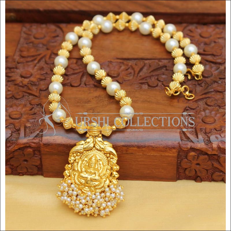 DESIGNER GOLD PLATED HAND MADE NECKLACE UC-NEW2873 - Necklace Set