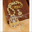 Designer Gold Plated Handmade Necklace Set UC-NEW1030
